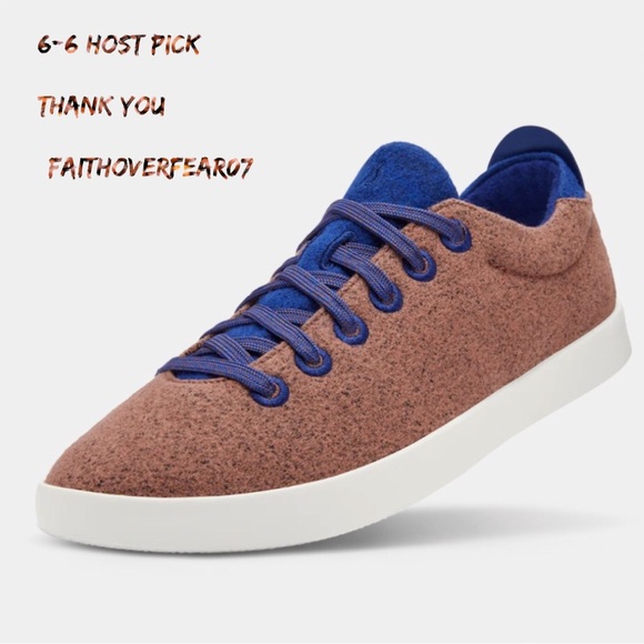 Allbirds Men's Wool Piper  Sneakers - Brown and Blue Great condition siz… - Picture 1 of 16